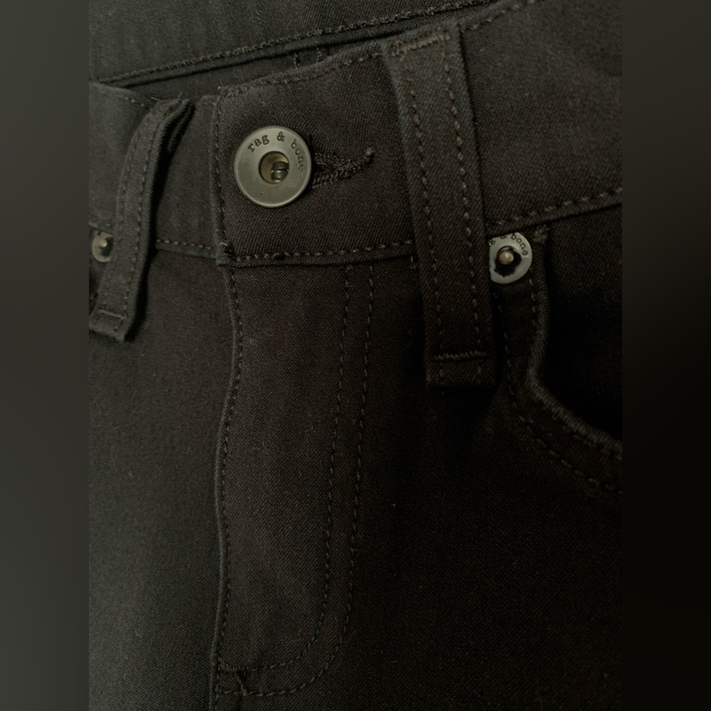 $220 NEW Rag & Bone Slim Skinny Low Rise Jeans Pants Sz 25 Equestrian leggings - Picture 9 of 14